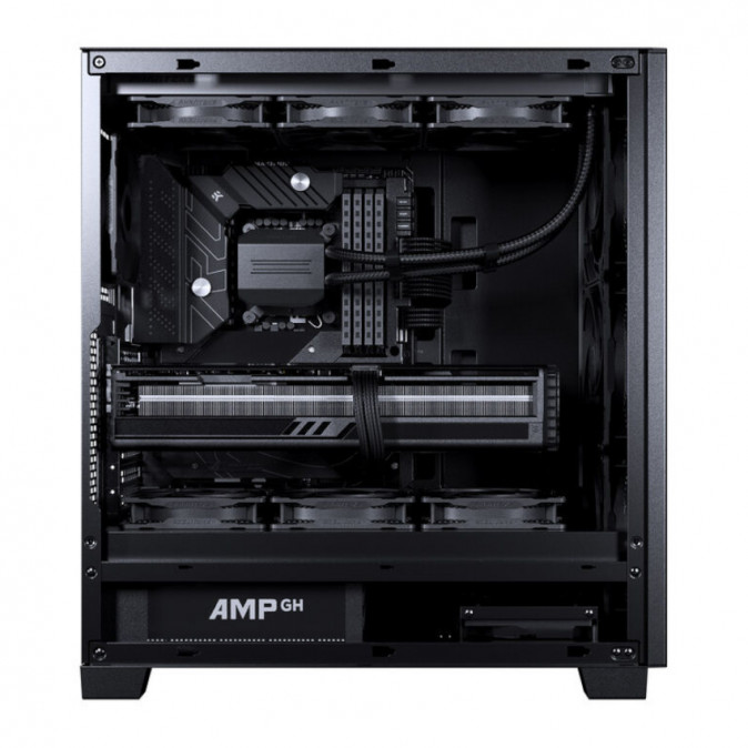 Számítógépház Phanteks XT Pro Ultra / Silent, zárt oldalpanellel, 3x120mm venti, fekete PC