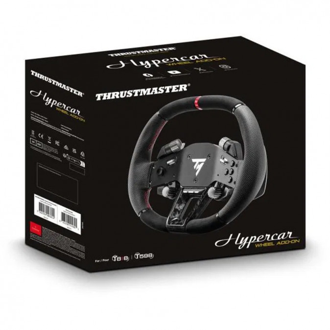 THRUSTMASTER Hypercar Wheel Add-On for T818/T598/PS5/PS4/Xbox Series/Xbox One/PC (4060304) PC