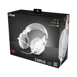 Trust 20864 GXT 322W Carus Gaming Headset - snow camo PC