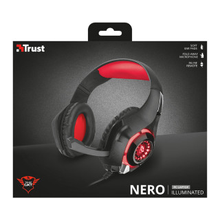 Trust 21601 GXT 313 Nero Illuminated Gaming Headset PC