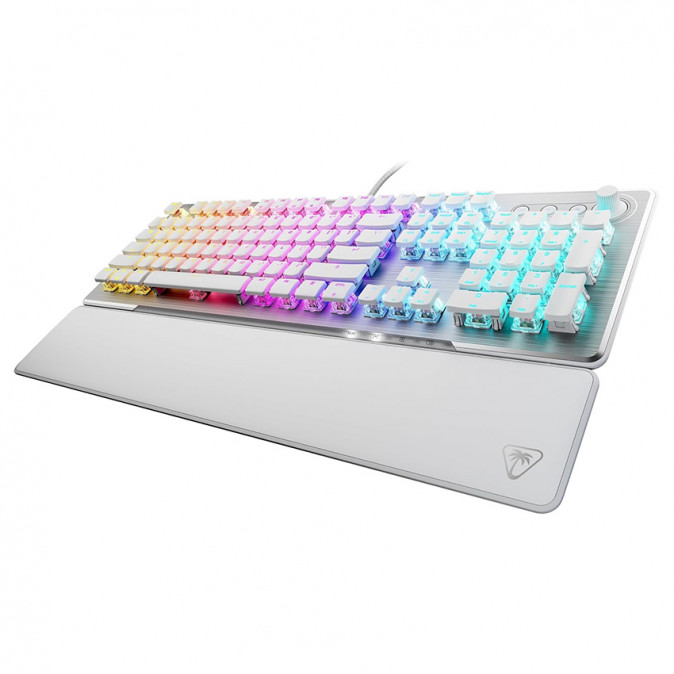 Turtle Beach Vulcan II TKL mechanikus gaming billentyűzet - US - Fehér (TBK-1002-11-US) PC