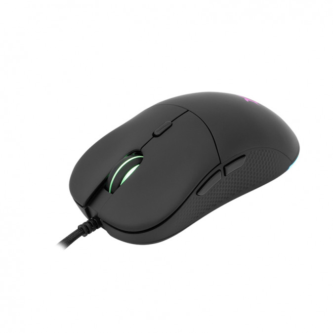 WHITE SHARK BAGDEMAGUS-W, GM-5010W gamer egér, 6D, fehér, 7200 dpi, RGB PC