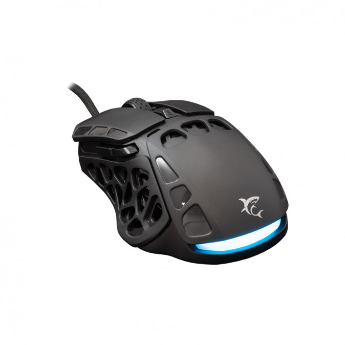 WHITE SHARK ECTOR-B GM-5016B RGB gamer egér, 12.200 dpi, 7 gombos fekete PC