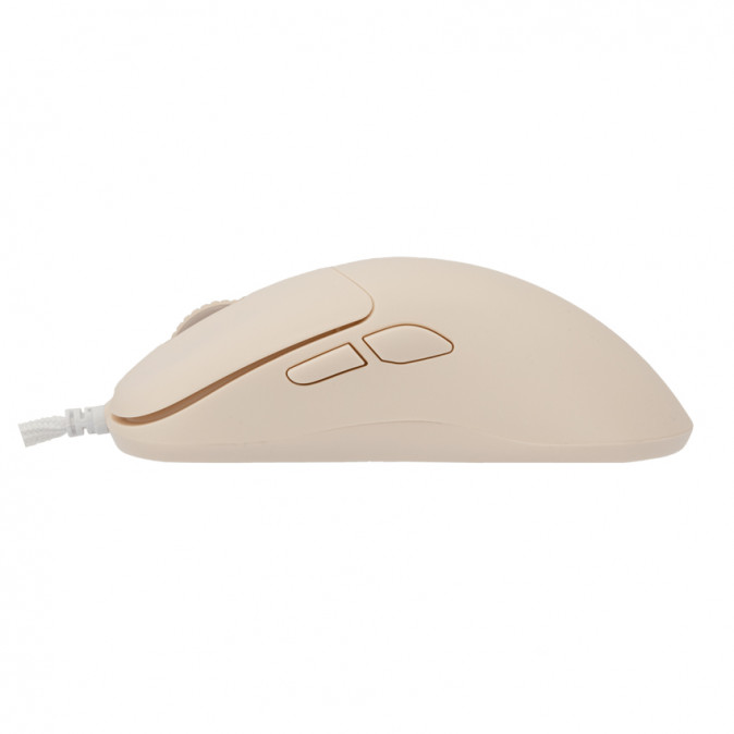 WHITE SHARK GRAPHENE-BE WS GM-5014BE gamer egér 6D / 6200 dpi bézs RGB Pixart 3327 PC