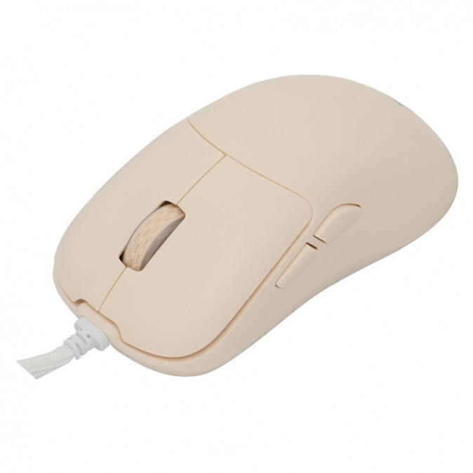 WHITE SHARK GRAPHENE-BE WS GM-5014BE gamer egér 6D / 6200 dpi bézs RGB Pixart 3327 PC