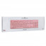 WHITE SHARK TACHI-P/US WS GK-003441P-US gamer billentyűzet, 104 gomb pink (angol) thumbnail