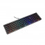 WHITE SHARK WS GK-001114B GLADIUS membrán billenytyűzet (angol), 104 gomb, rainbow, On-Off W029861 thumbnail