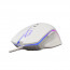 WHITE SHARK WS GM-5009W GARETH-W gamer egér, vezetékes, fehér, 6400 Dpi, 7D, RG thumbnail