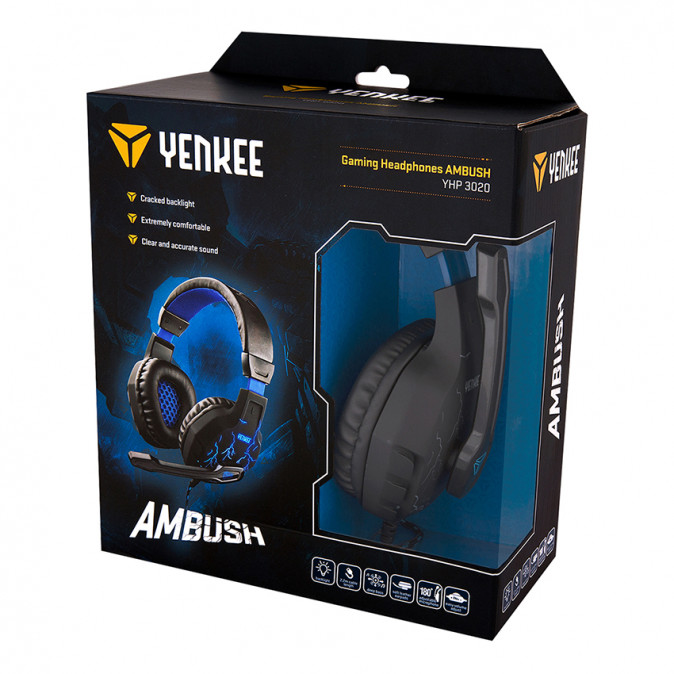 YENKEE YHP 3020 AMBUSH gamer headset  PC