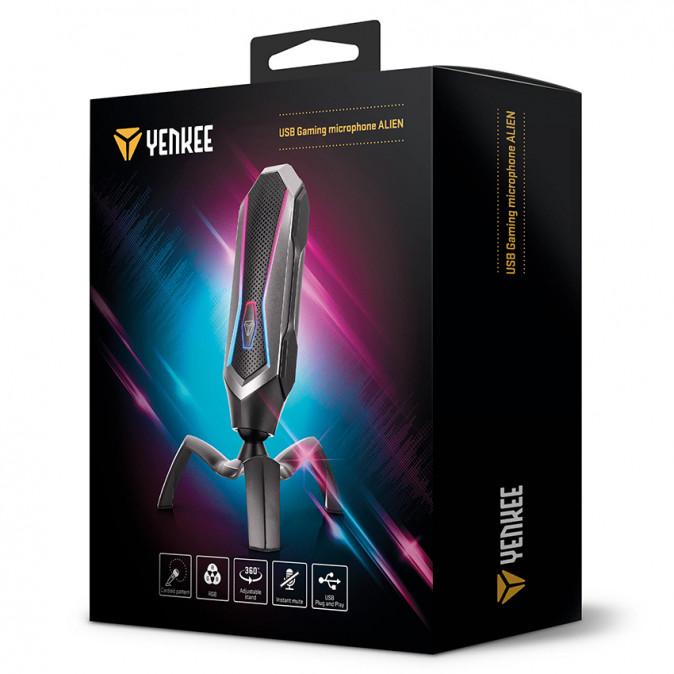 YENKEE YMC 1060 ALIEN USB PC mikrofon  PC