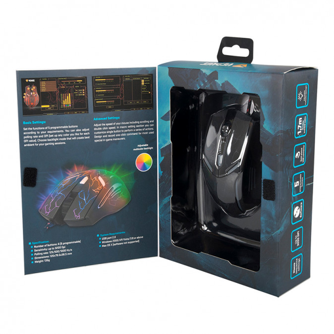 YENKEE YMS 3017 AMBUSH gaming egér  PC