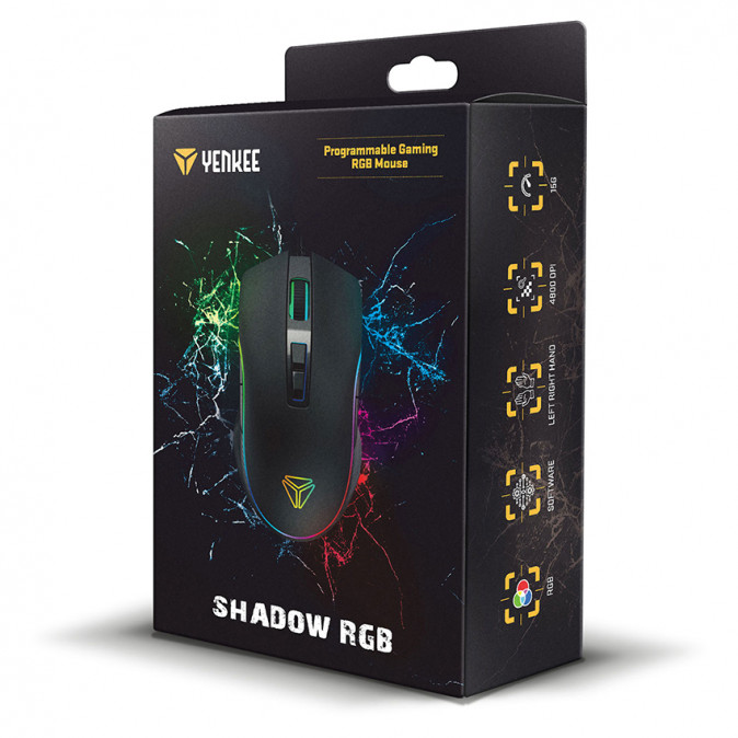 YENKEE YMS 3027 SHADOW RGB gaming egér  PC
