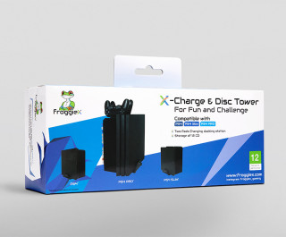 Froggiex FX-P4-C1-B PS4 Charge and Store állvány PS4