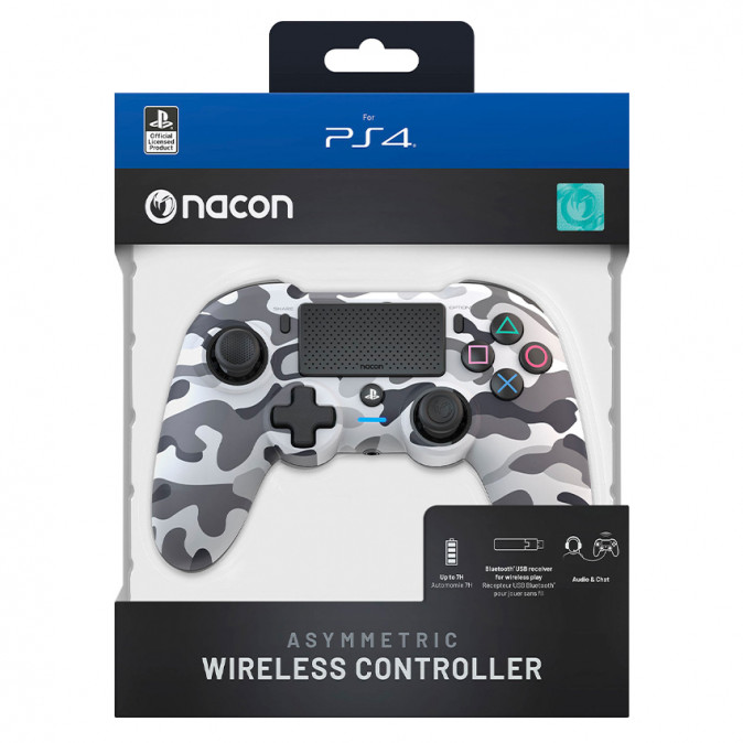 Nacon PS4 Hivatalos Kontroller Vezeték Nélküli (Szürke) PS4
