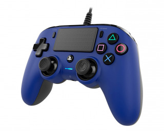 Playstation 4 (PS4) Nacon Vezetékes Compact Kontroller (Kék) PS4