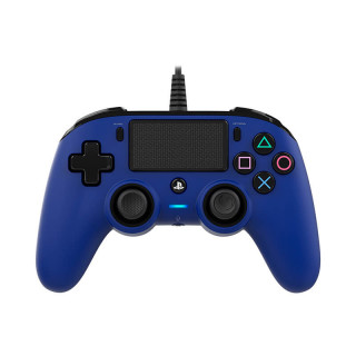 Playstation 4 (PS4) Nacon Vezetékes Compact Kontroller (Kék) PS4
