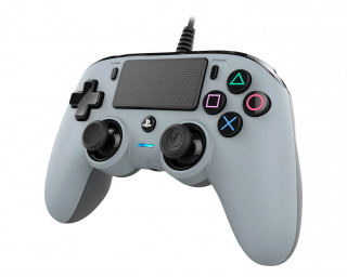 Playstation 4 (PS4) Nacon Vezetékes Compact Kontroller (Szürke) PS4
