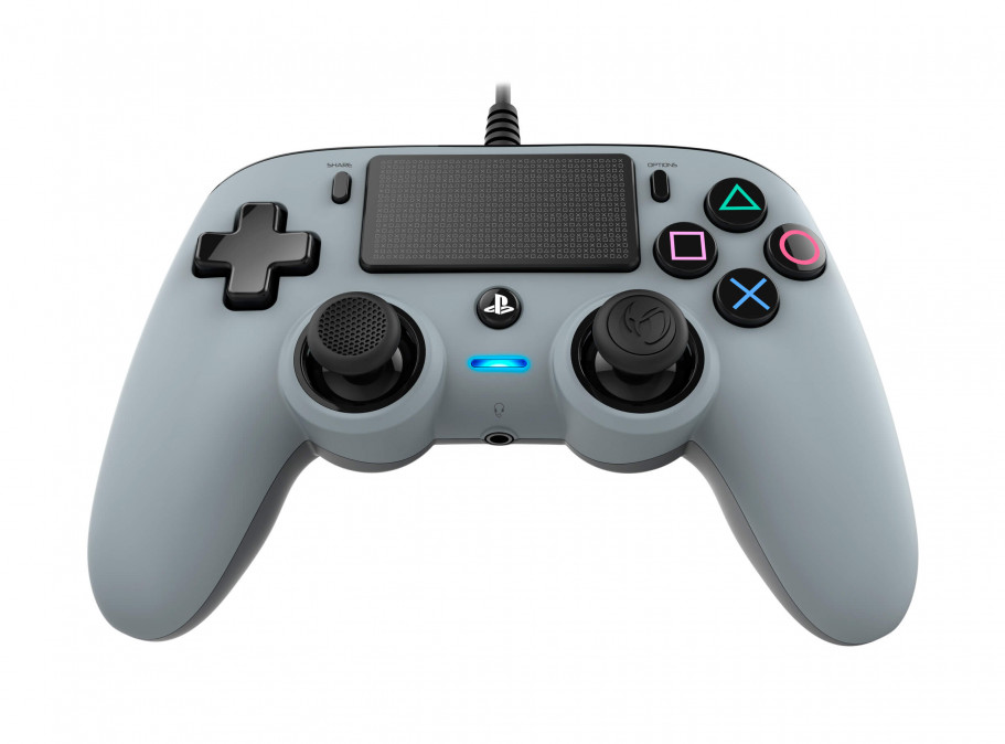 Playstation 4 (PS4) Nacon Vezetékes Compact Kontroller (Szürke) PS4