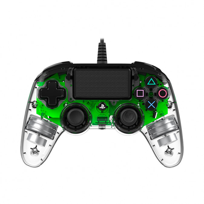 PlayStation 4 (PS4) Vezetékes Compact Kontroller Illuminated Zöld (Nacon) PS4
