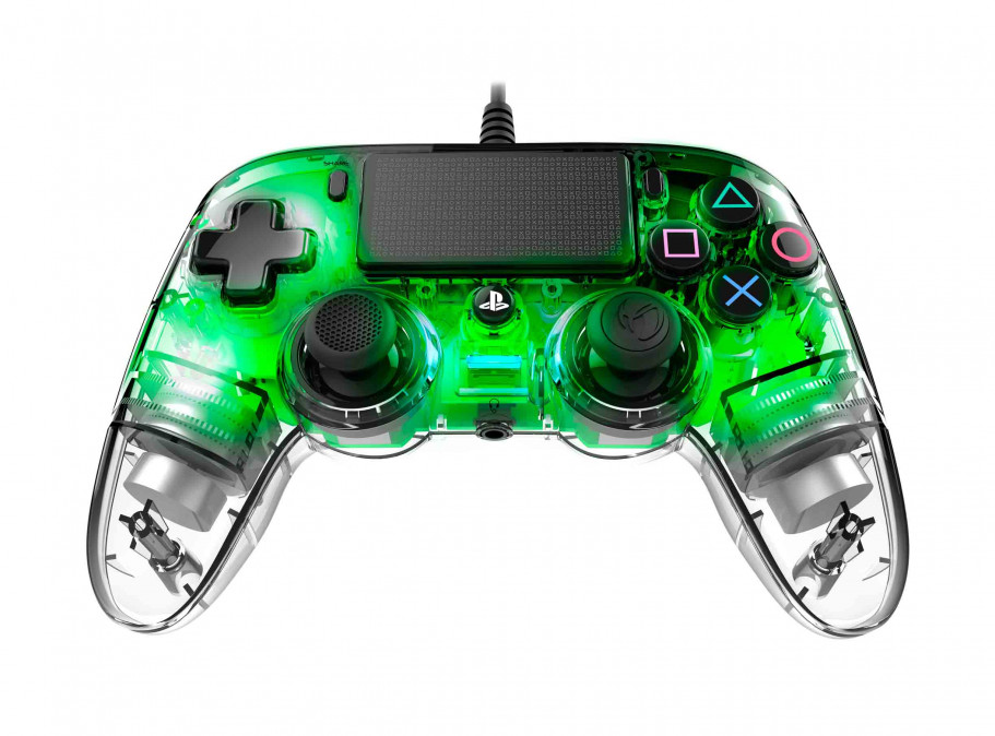 PlayStation 4 (PS4) Vezetékes Compact Kontroller Illuminated Zöld (Nacon) PS4