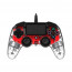PlayStation 4 (PS4) Nacon Vezetékes Compact Kontroller (Illuminated) (Piros) thumbnail