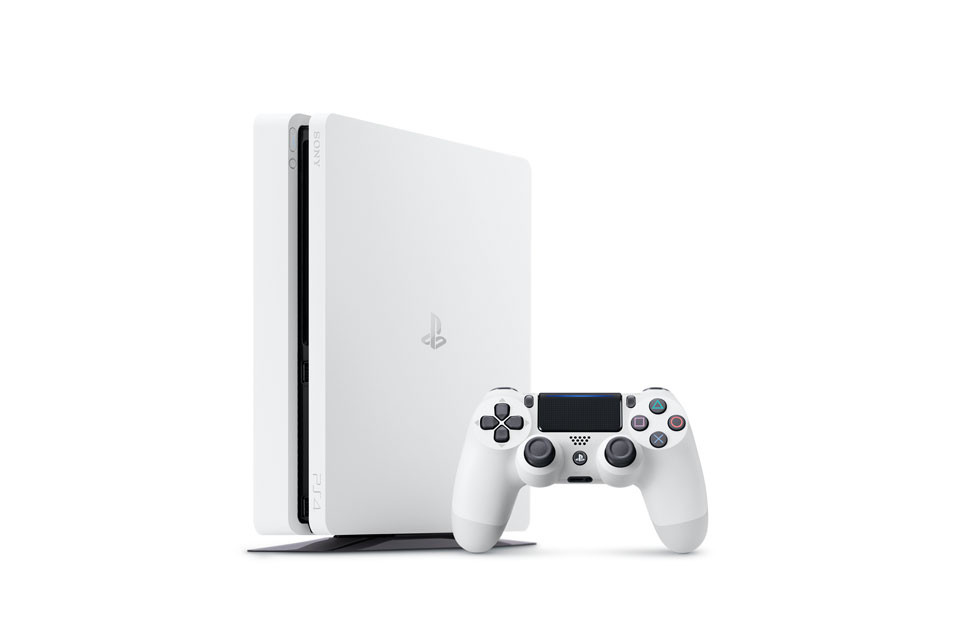 PlayStation 4 (PS4) Slim 500GB Glacier White (fehér) PS4