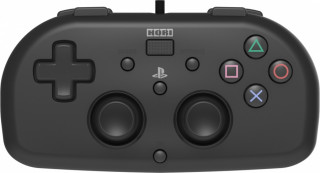 PS4 HoriPad Mini Wired Controller (Black) (PS4-099E) PS4