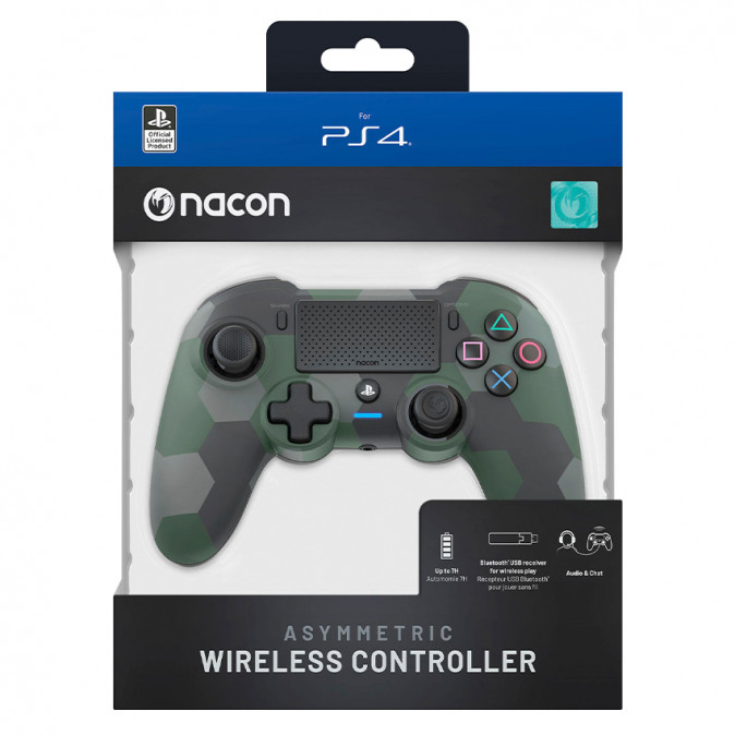  Nacon PS4 Hivatalos Kontroller Vezeték Nélküli (Zöld) PS4