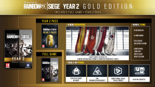 Rainbow Six Siege Year 2 Gold Edition PS4