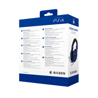 Stereo Gaming Headset V3 PS4 Kék (Nacon) PS4