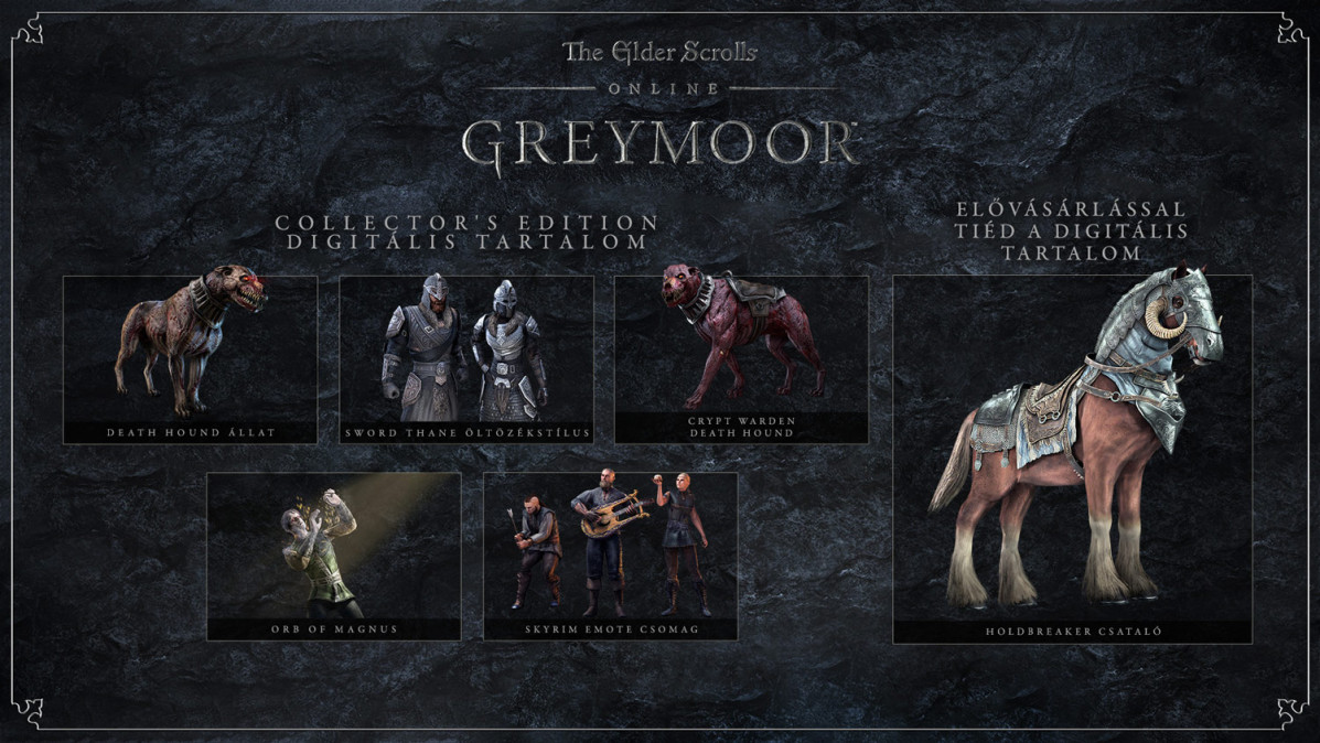The Elder Scrolls Online: Greymoor Collector’s Edition Upgrade PS4