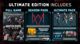 Watch Dogs Legion Ultimate Edition + Resistant of London szobor PS4
