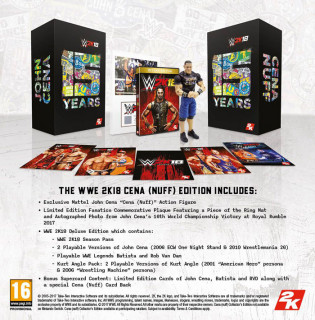 WWE 2K18 Cena (Nuff) Edition (Collector's Edition) PS4