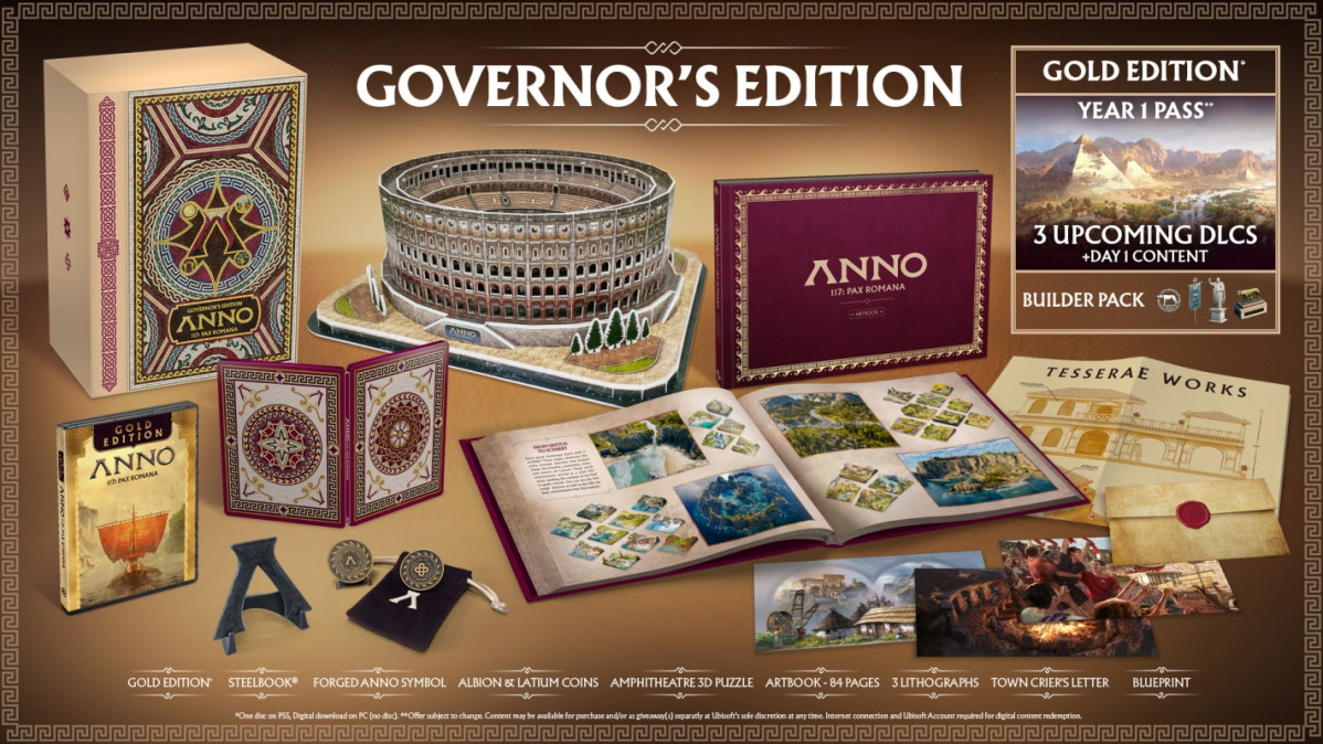 Anno 117: Pax Romana – Governor's Edition PS5
