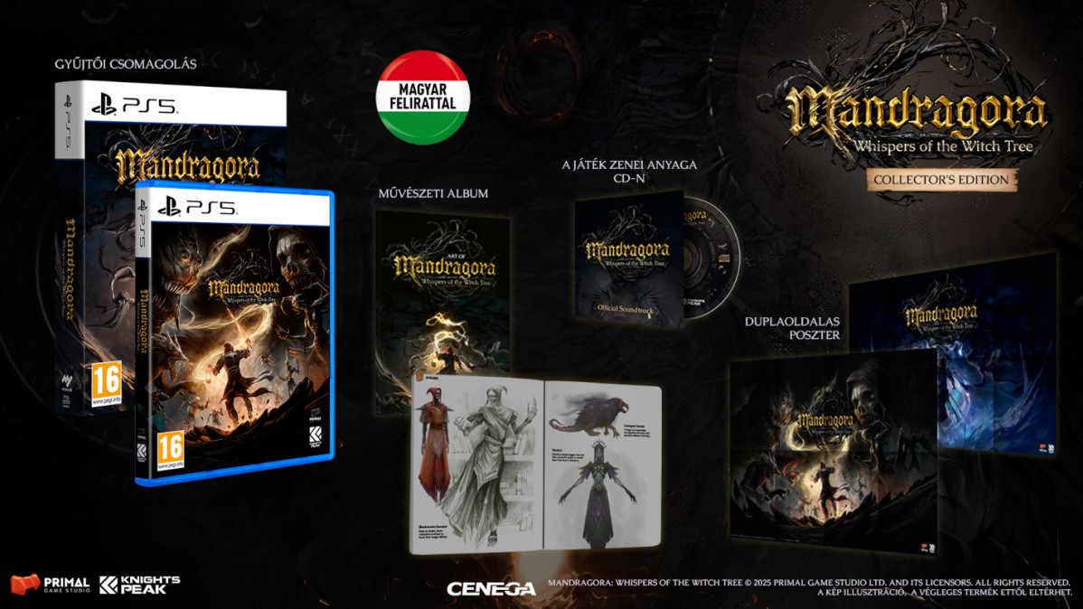 Mandragora: Whispers of the Witch Tree - Collector's Edition PS5