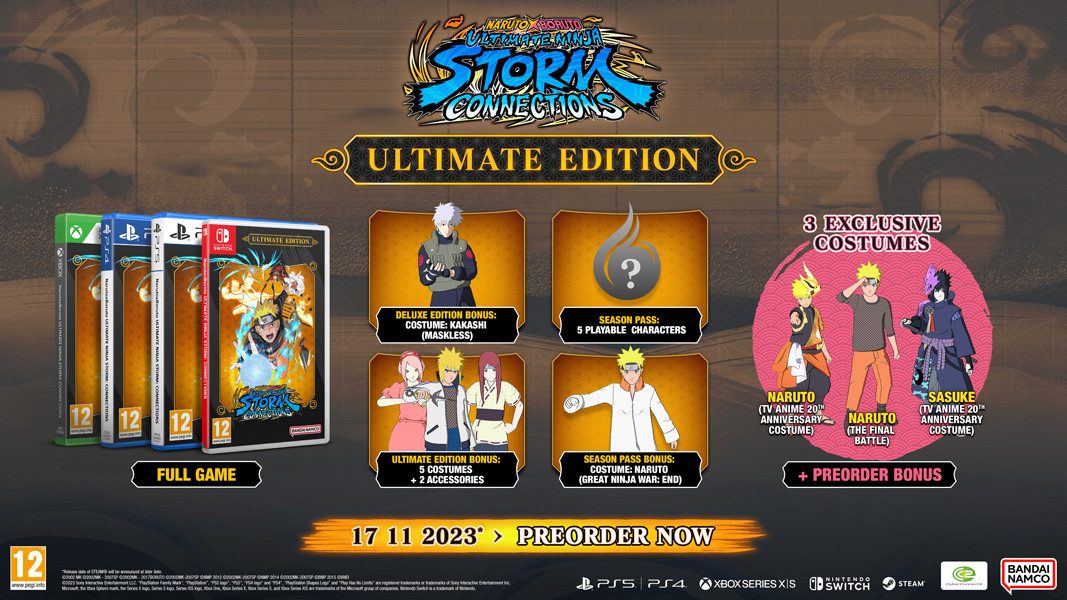 Naruto x Boruto: Ultimate Ninja Connections Ultimate Edition PS5