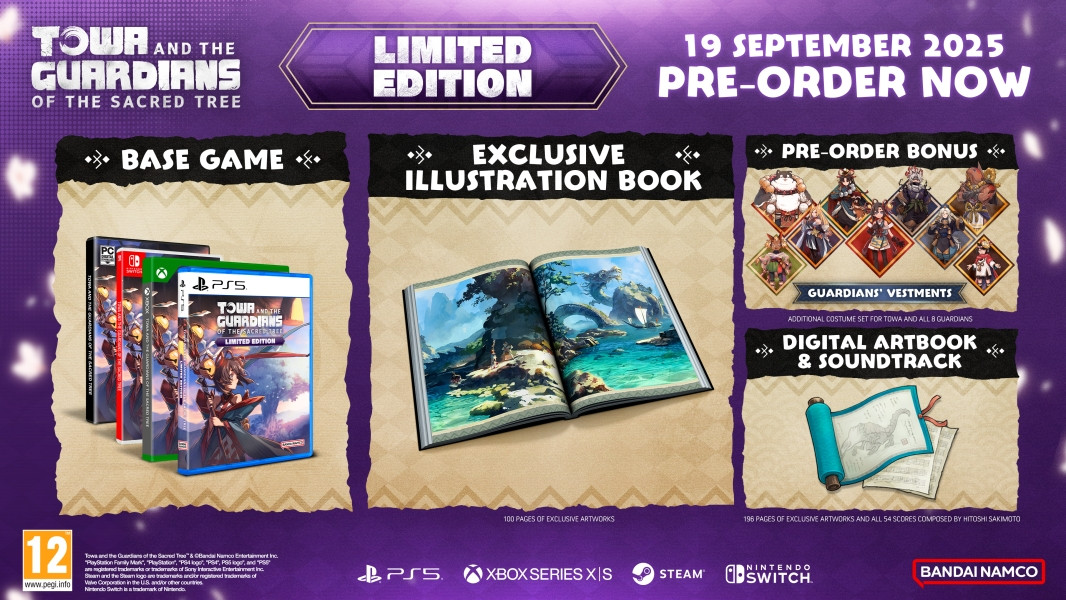 TOWA and the Guardians of the Sacred Tree Limited Edition PS5