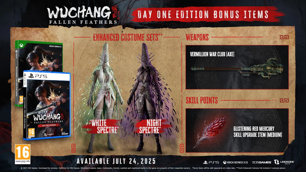 WUCHANG: Fallen Feathers Day 1 Edition PS5