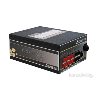 Chieftec Navitas GPM-1250C 1250W 80+ Gold 14cm ventillátorral moduláris tápegység PC