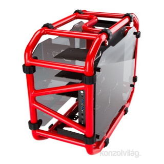In Win D-Frame Mini Piros-Fekete (Táp nélküli) mini-ITX ház PC