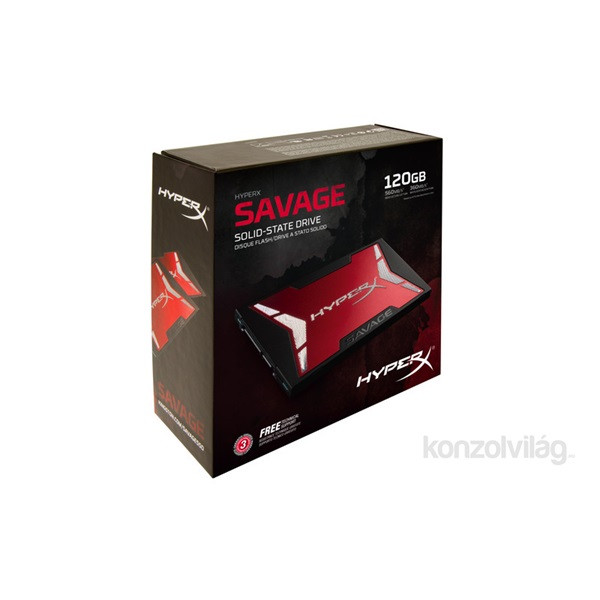 Kingston 120GB SATA3 2,5" HyperX Savage 7mm (SHSS3B7A/120G) Upgrade Kit SSD PC