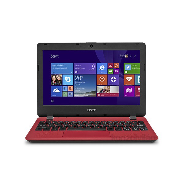 Acer Aspire ES1-131-C4MD 11,6"/Intel Celeron Quad Core N3150 1,6GHz/4GB/500GB/piros notebook PC