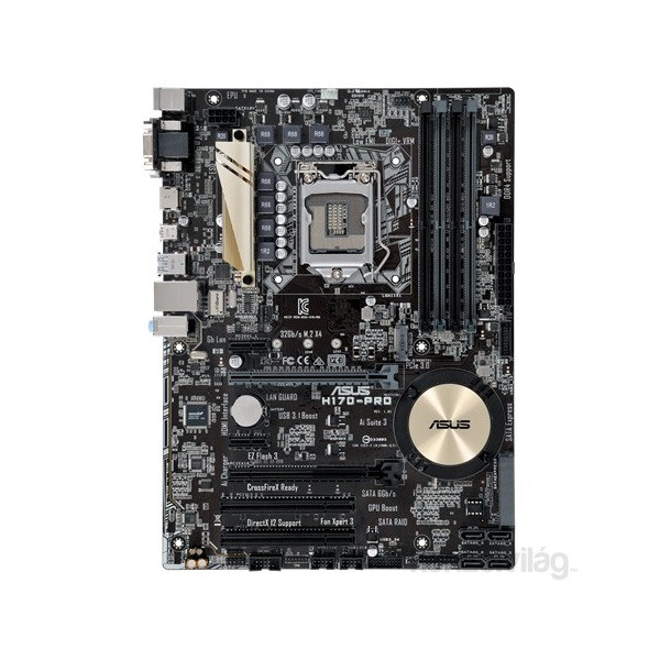 ASUS H170 PRO Intel H170 LGA1151 ATX alaplap PC