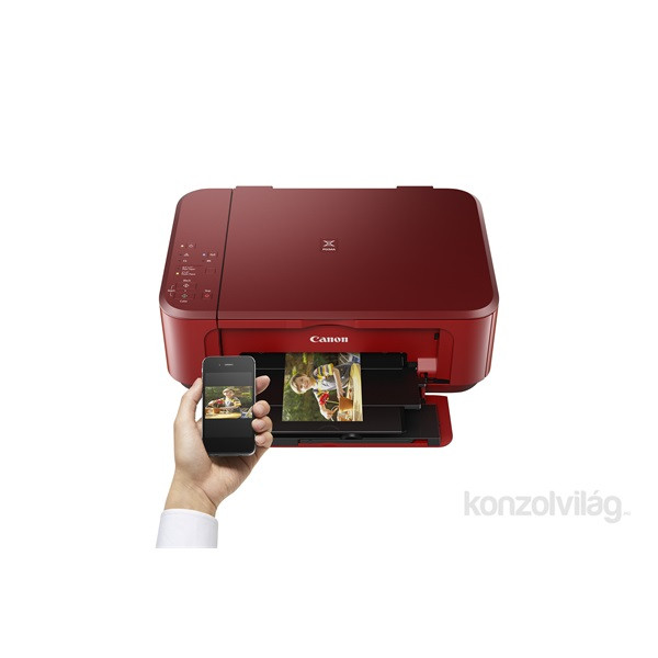 Canon Pixma MG3650 piros tintasugaras multifunkciós nyomtató PC