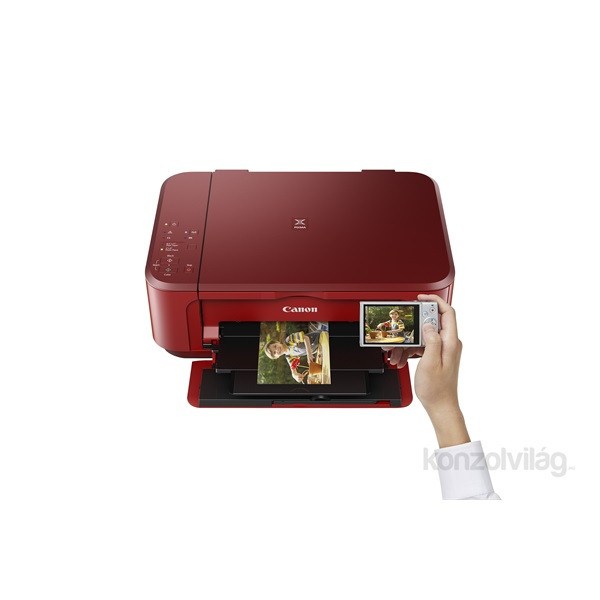 Canon Pixma MG3650 piros tintasugaras multifunkciós nyomtató PC
