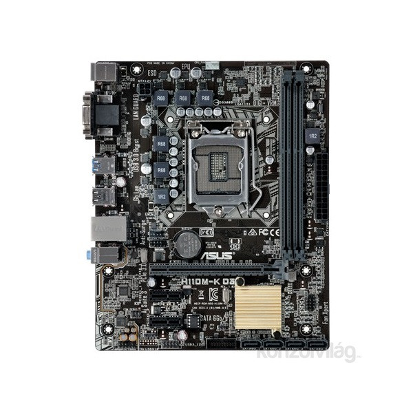 ASUS H110M-K D3 Intel H110 LGA1151 mATX alaplap PC