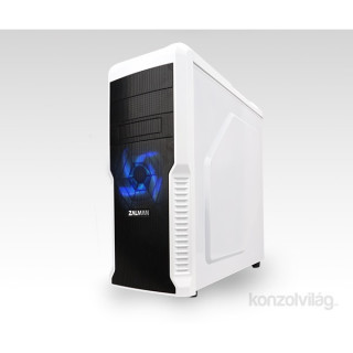 Zalman Z3 PLUS Fehér (Táp nélküli) ATX ház PC