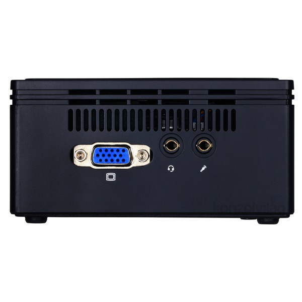 Gigabyte GB-BACE-3150 Brix Intel Fekete barebone mini asztali PC PC