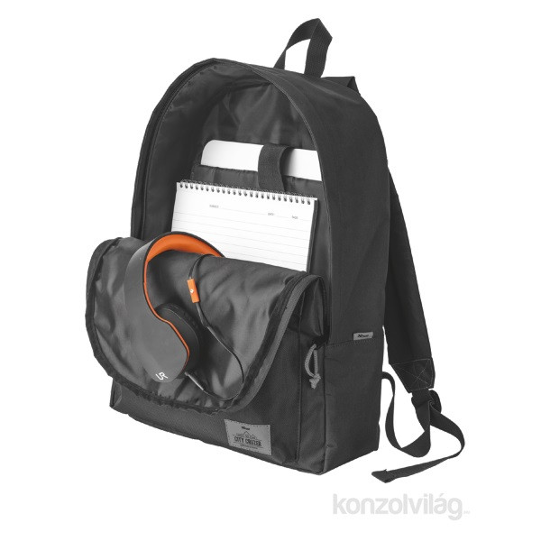 Trust Urban City Cruiser Backpack fekete 16" notebook hátitáska PC