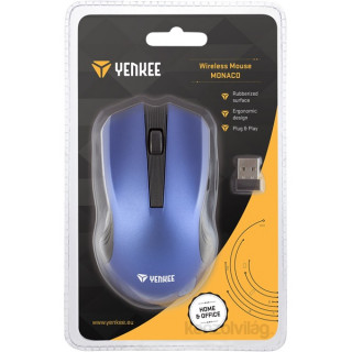 Yenkee YMS 2015BE kék vezeték nélküli egér PC